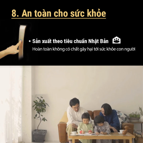 Khóa thông minh iEL ZERO hãng MIWA Nhật Bản